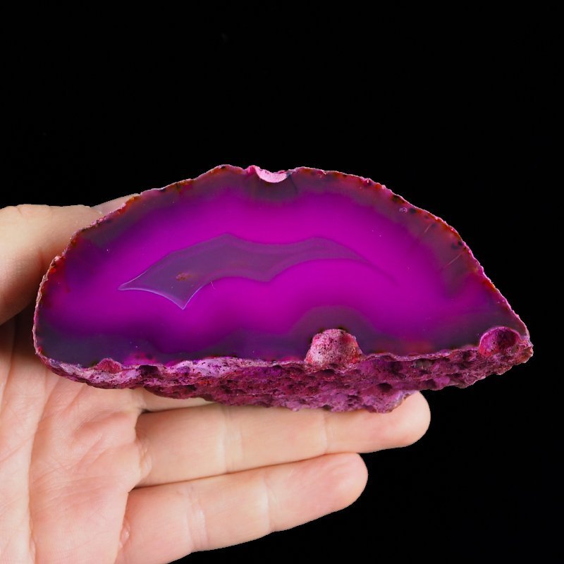 AGAT RÓŻOWY - 107 mm - BRAZYLIA