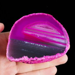 AGAT RÓŻOWY - 78 mm - BRAZYLIA