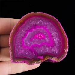 AGAT RÓŻOWY - 69 mm - BRAZYLIA