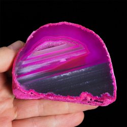 AGAT RÓŻOWY - 78 mm - BRAZYLIA