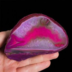 AGAT RÓŻOWY - 94 mm - BRAZYLIA