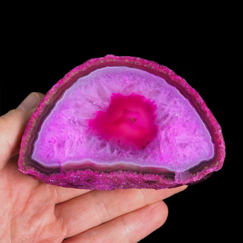 AGAT RÓŻOWY - 89 mm - BRAZYLIA