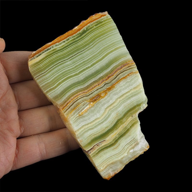 ONYKS PAKISTAŃSKI - POLEROWANA PŁYTKA - 96 mm