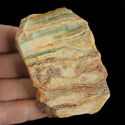 ONYKS PAKISTAŃSKI - POLEROWANA PŁYTKA - 78 mm