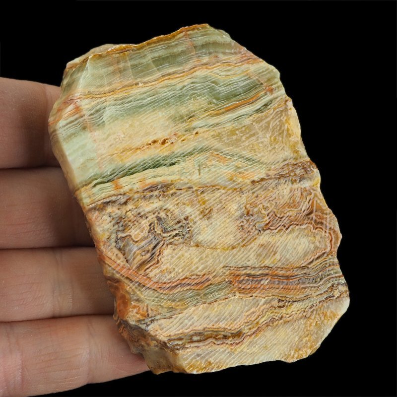 ONYKS PAKISTAŃSKI - POLEROWANA PŁYTKA - 78 mm