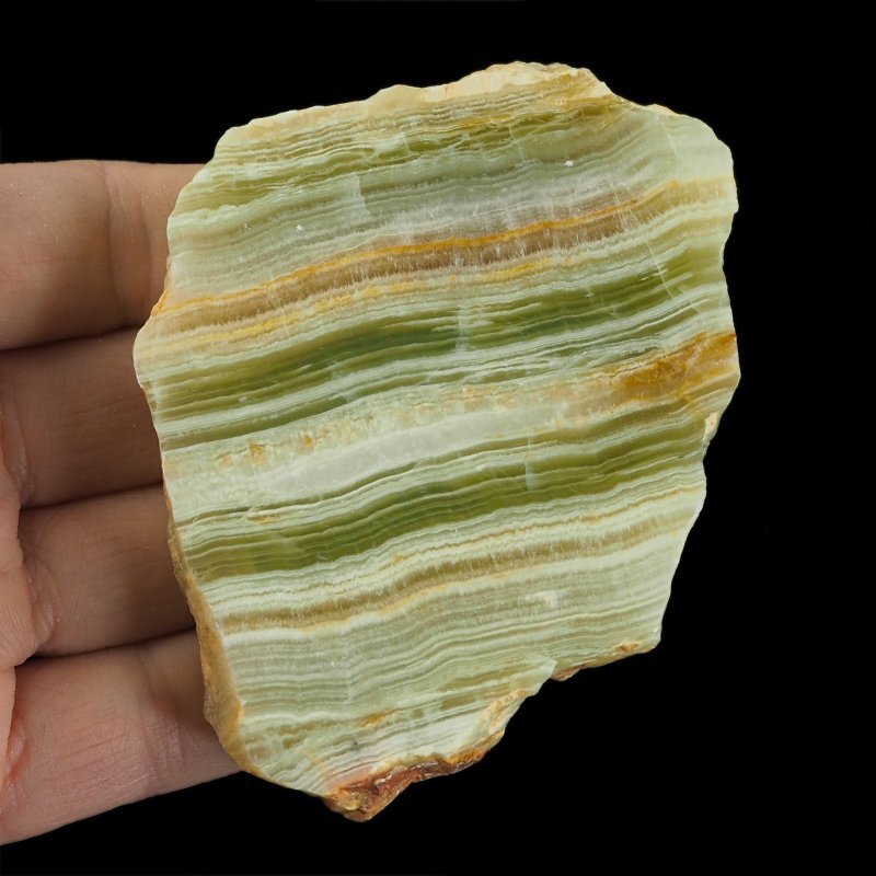 ONYKS PAKISTAŃSKI - POLEROWANA PŁYTKA - 79 mm