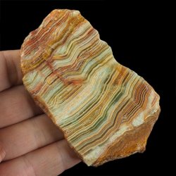 ONYKS PAKISTAŃSKI - POLEROWANA PŁYTKA - 85 mm