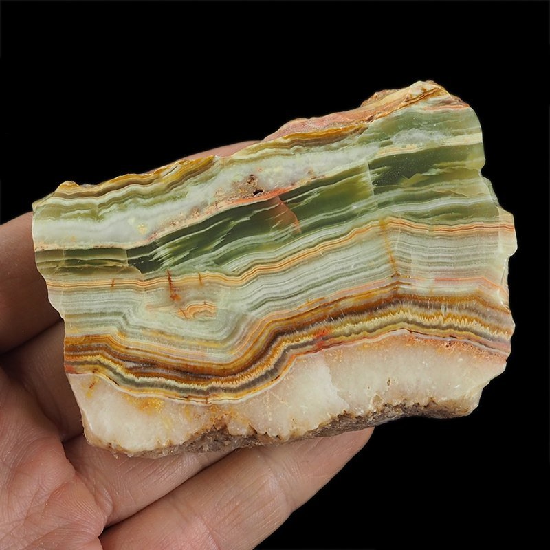 ONYKS PAKISTAŃSKI - POLEROWANA PŁYTKA - 82 mm