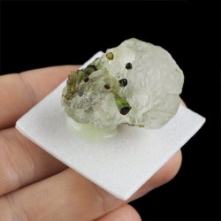 ZIELONY TURMALIN WERDELIT, KRYSZTAŁ GÓRSKI - 36 mm - BRAZYLIA