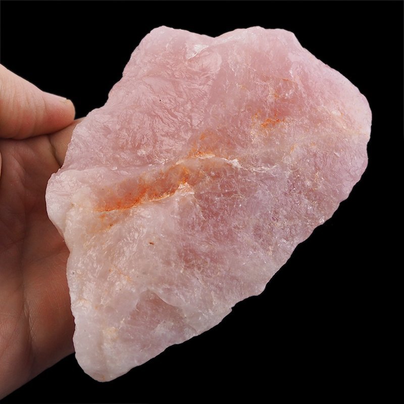 KWARC RÓŻOWY - BRYŁKA - 125 mm - NAMIBIA