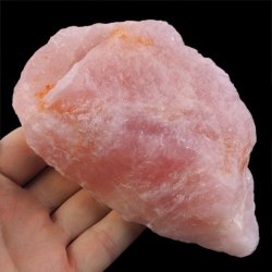 KWARC RÓŻOWY - BRYŁKA - 125 mm - NAMIBIA