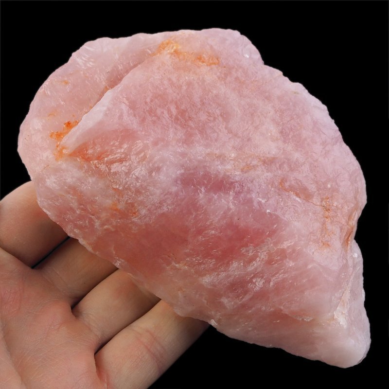 KWARC RÓŻOWY - BRYŁKA - 125 mm - NAMIBIA