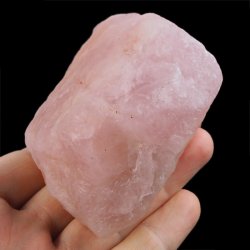 KWARC RÓŻOWY - BRYŁKA - 99 mm - NAMIBIA