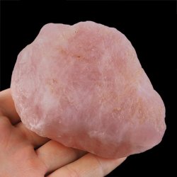 KWARC RÓŻOWY - BRYŁKA - 99 mm - NAMIBIA