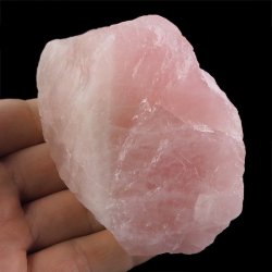 KWARC RÓŻOWY - BRYŁKA - 93 mm - NAMIBIA