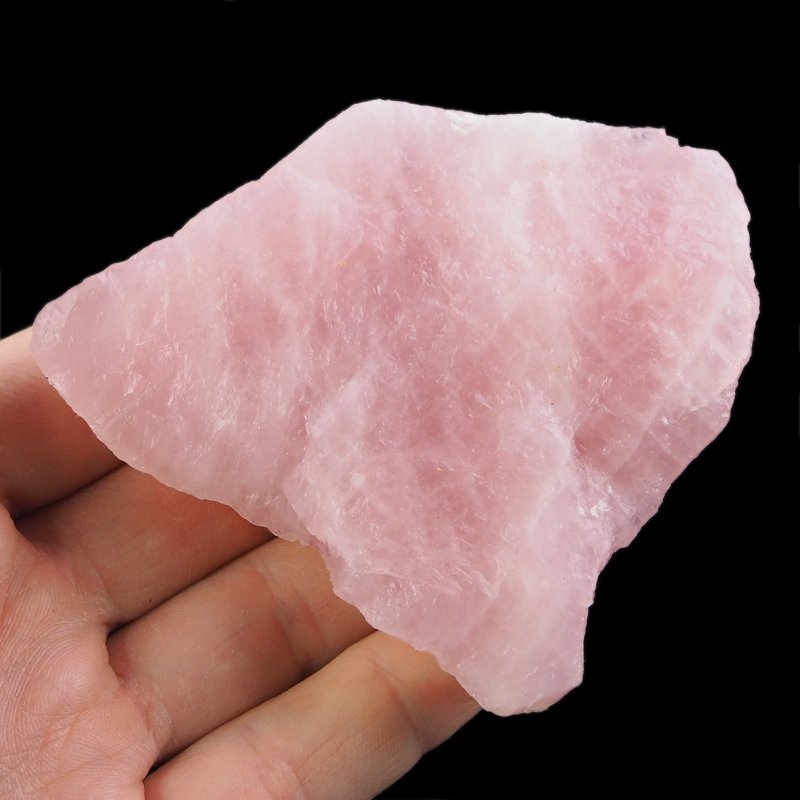 KWARC RÓŻOWY - BRYŁKA - 88 mm - NAMIBIA