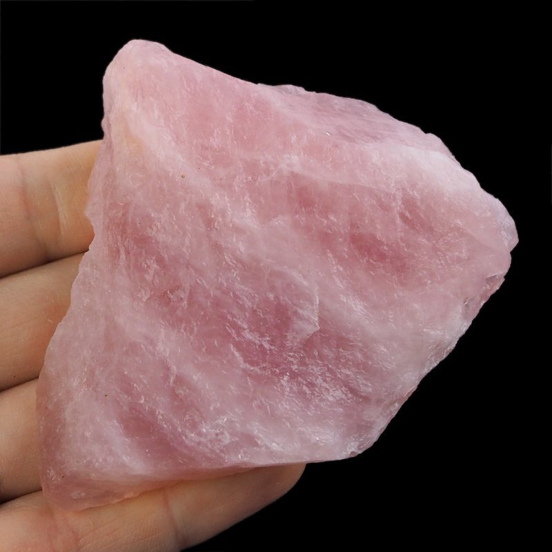 KWARC RÓŻOWY - BRYŁKA - 88 mm - NAMIBIA