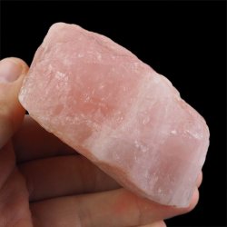 KWARC RÓŻOWY - BRYŁKA - 83 mm - NAMIBIA