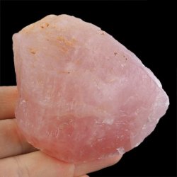 KWARC RÓŻOWY - BRYŁKA - 73 mm - NAMIBIA