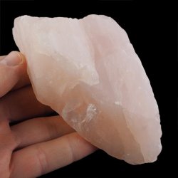 KWARC RÓŻOWY - BRYŁKA - 112 mm - NAMIBIA