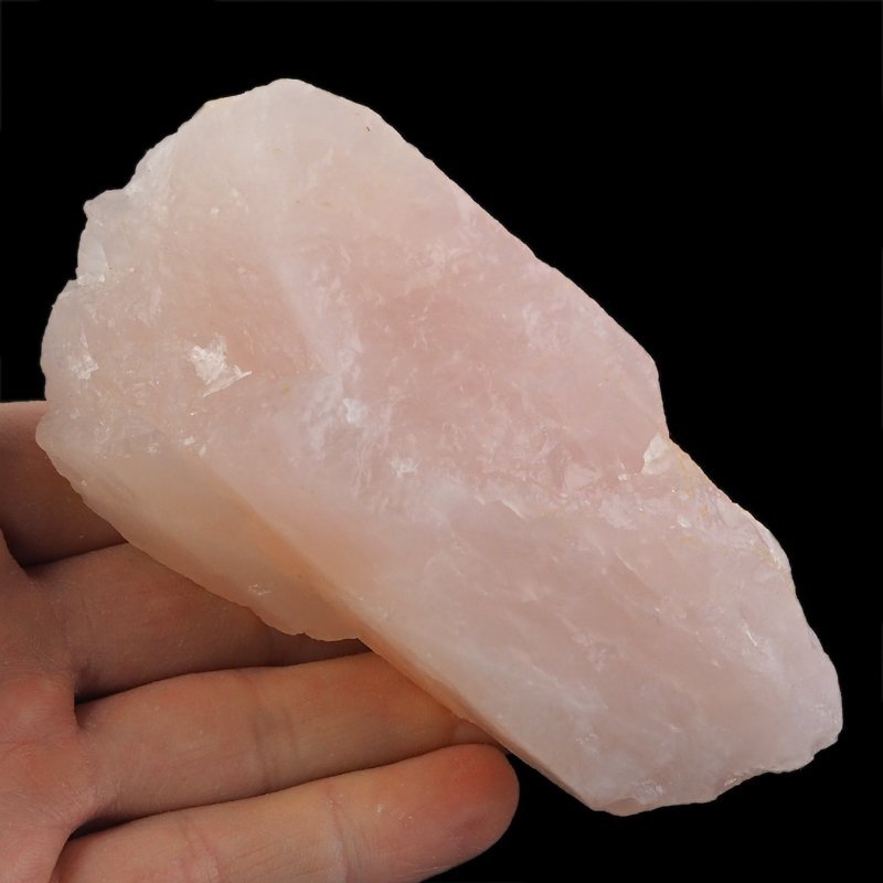 KWARC RÓŻOWY - BRYŁKA - 112 mm - NAMIBIA