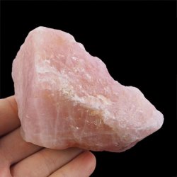 KWARC RÓŻOWY - BRYŁKA - 90 mm - NAMIBIA