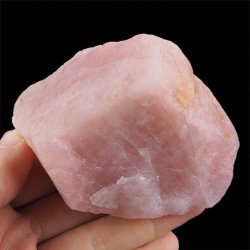 KWARC RÓŻOWY - BRYŁKA - 90 mm - NAMIBIA