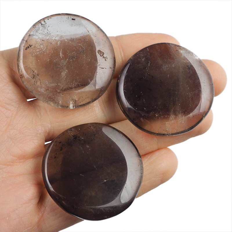 KWARC DYMNY - PŁASKI OTOCZAK - 35-40 mm