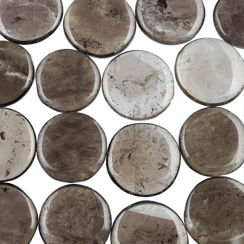 KWARC DYMNY - PŁASKI OTOCZAK - 35-40 mm