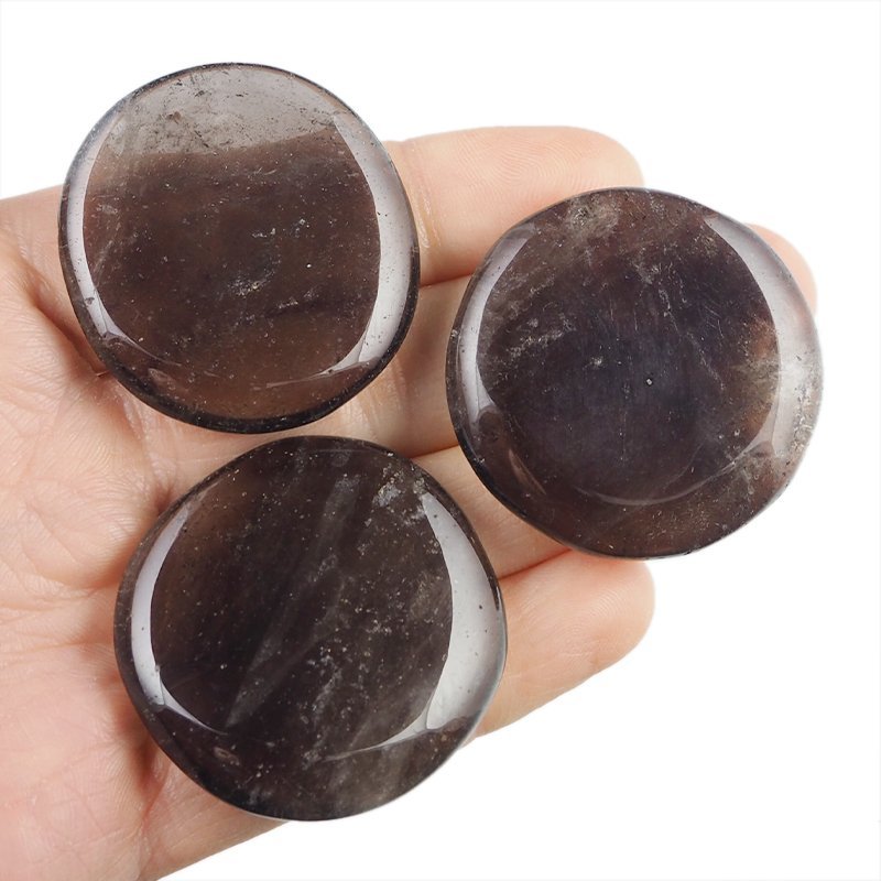 KWARC DYMNY - PŁASKI OTOCZAK - 40-45 mm