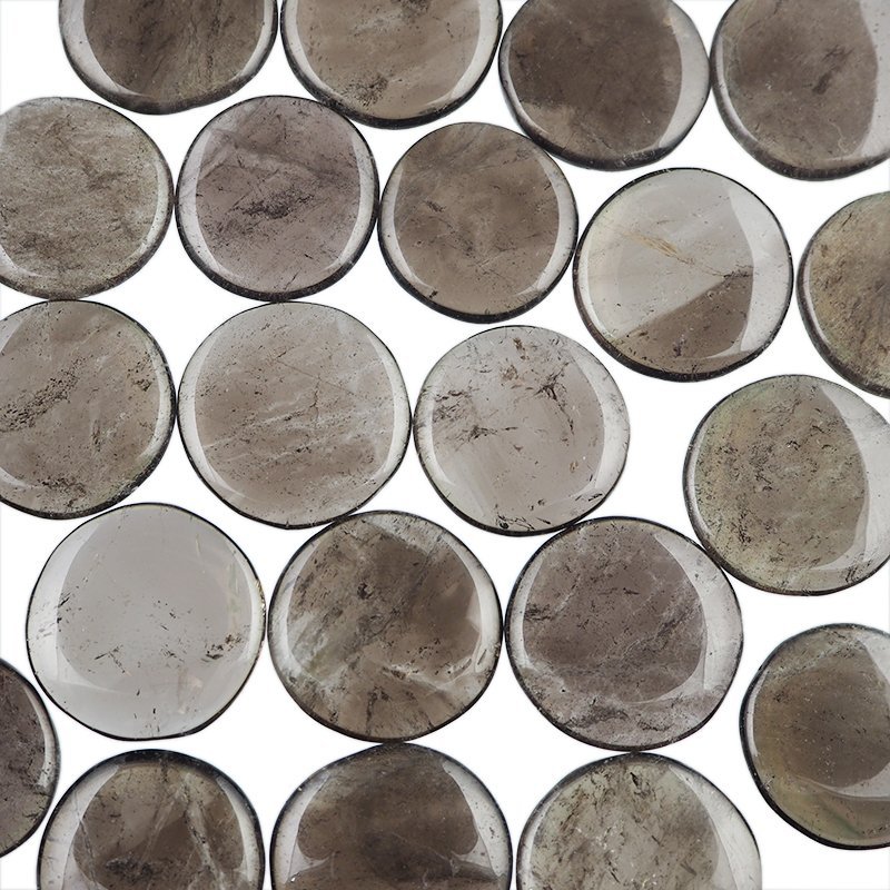 KWARC DYMNY - PŁASKI OTOCZAK - 40-45 mm