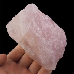 KWARC RÓŻOWY - BRYŁKA - 97 mm - NAMIBIA