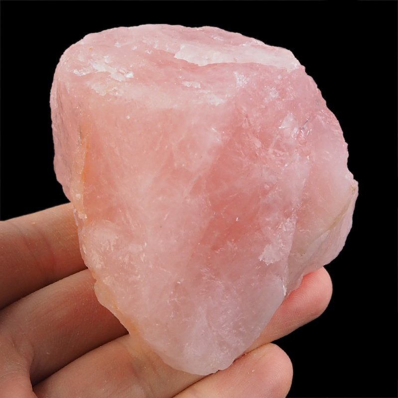 KWARC RÓŻOWY - BRYŁKA - 76 mm - NAMIBIA