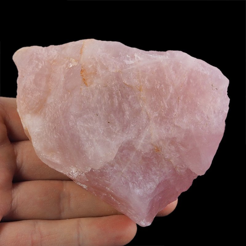 KWARC RÓŻOWY - BRYŁKA - 96 mm - NAMIBIA