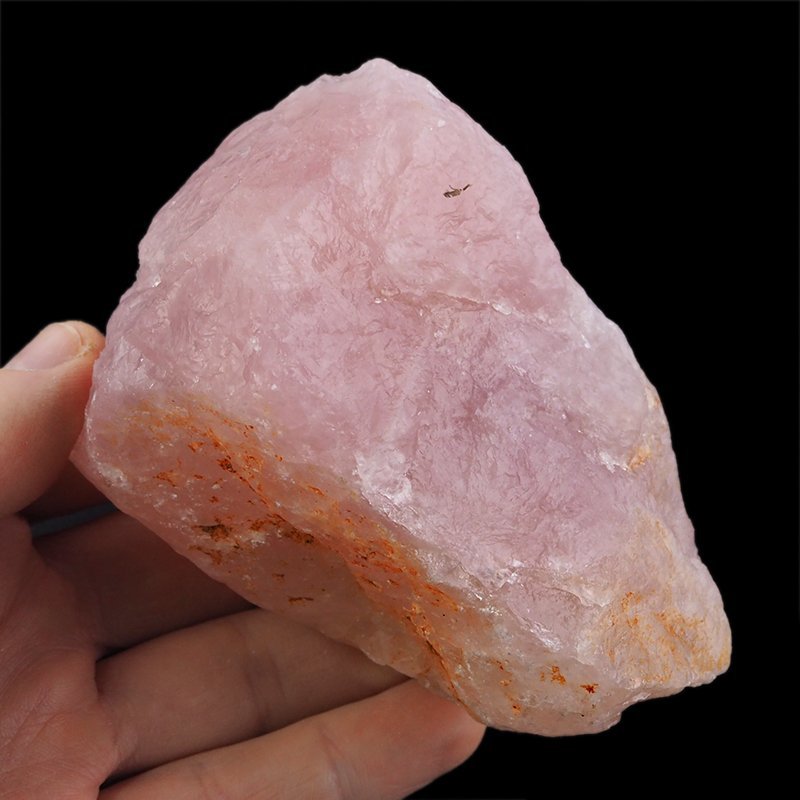 KWARC RÓŻOWY - BRYŁKA - 96 mm - NAMIBIA