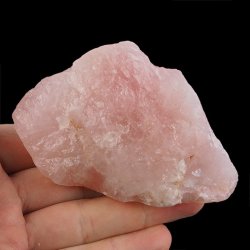 KWARC RÓŻOWY - BRYŁKA - 88 mm - NAMIBIA