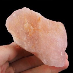 KWARC RÓŻOWY - BRYŁKA - 88 mm - NAMIBIA