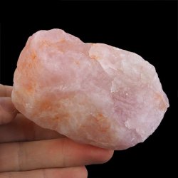 KWARC RÓŻOWY - BRYŁKA - 87 mm - NAMIBIA