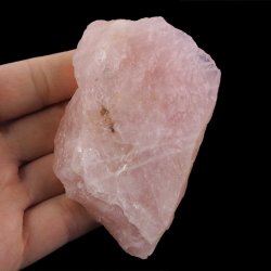 KWARC RÓŻOWY - BRYŁKA - 92 mm - NAMIBIA