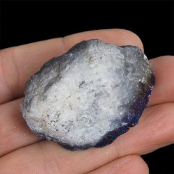 KRYSZTAŁ GÓRSKI - BLUE AURA - GEODA - 45 mm