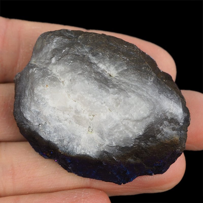 KRYSZTAŁ GÓRSKI - BLUE AURA - GEODA - 50 mm