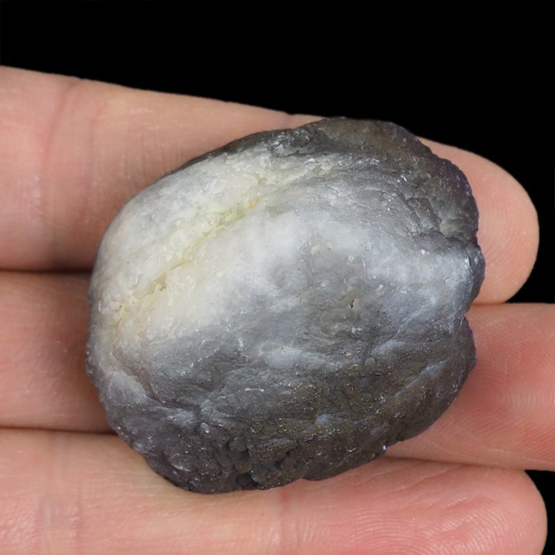 KRYSZTAŁ GÓRSKI - BLUE AURA - GEODA - 43 mm