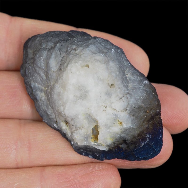 KRYSZTAŁ GÓRSKI - BLUE AURA - GEODA - 58 mm