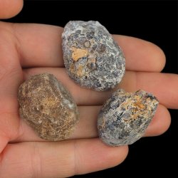 AGAT - ZESTAW TRZECH GEODEK - 28-38 mm  - BRAZYLIA