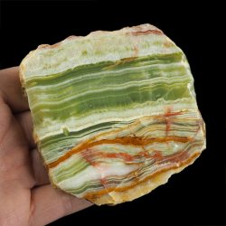 ONYKS PAKISTAŃSKI - POLEROWANA PŁYTKA - 82 mm