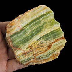 ONYKS PAKISTAŃSKI - POLEROWANA PŁYTKA - 82 mm