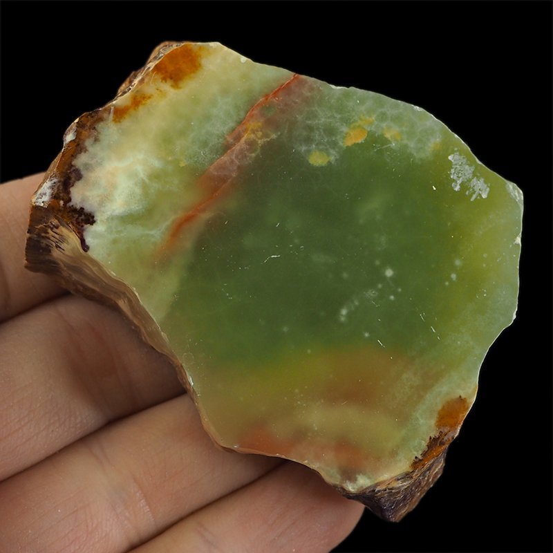 ONYKS PAKISTAŃSKI - POLEROWANA PŁYTKA - 65 mm