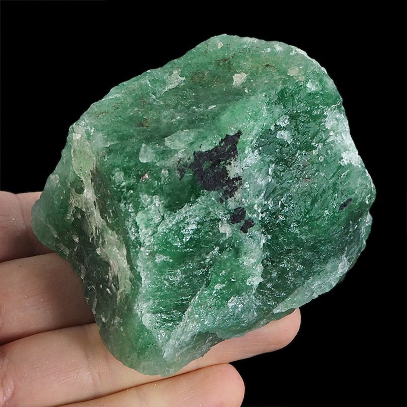 AWENTURYN SZMARAGDOWY (ZIELONY) - BRYŁKA - 80 mm - TANZANIA