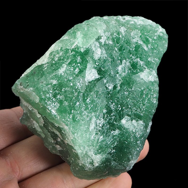 AWENTURYN SZMARAGDOWY (ZIELONY) - BRYŁKA - 83 mm - TANZANIA