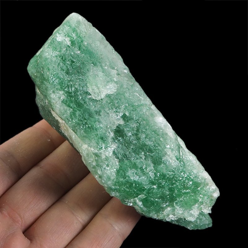 AWENTURYN SZMARAGDOWY (ZIELONY) - BRYŁKA - 105 mm - TANZANIA